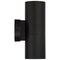 Access Lighting Matira, BiDirectional Outdoor LED Wall Mount, Black Finish, Frosted 20149LEDDMGLP-BL - alternate 7